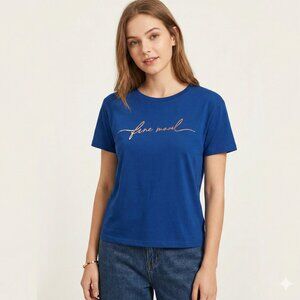 *SHEIN Letter Graphic Tee Graphic Tees Women Tops